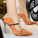 Shoes Fashion Woman Pumps Pointed Toe High Heels Women Shoes Stiletto Heels Sexy Party Shoes 2021 Women Slippers
