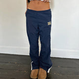 Zingj Style Digital Print Color Basic Woven Pants Women's Low Waist Slim Loose Straight Leg Casual