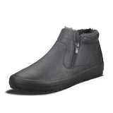 9152 Winter Martin Boots Men's High-Help Leisure Trend With Leather Shoes Warm And Velvet Thick Cotton Shoes