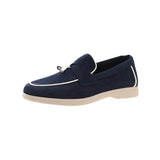 And Autumn 2025 New Lazy One Foot Flat Bottom Students British Style Retro Velvet Round Head Single Shoes