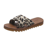 Red Flat Bottom Fashion Cool Slippers Women 2025 New Summer New INS Tide Thick Bottom Outside Wearing Hot Beach