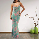 Women's Dress 2025 Sexy Back-Up-Back-Up-Back-Up-Body-To-Handled Sling Dress Fashion