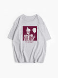 Sale Ins T-Shirts For Women's Summer New Loose Round-Neck Cotton Short-Sleeved