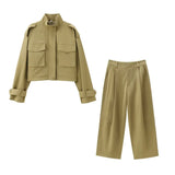 Women's Explosion Pocket Jacket Jacket + Folding