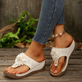 Women's Shoes 2025 Spring And Summer New Slope And Open Toe Wearing Slippers Women Cool Drag 45