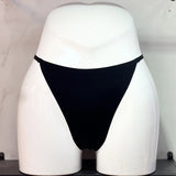 Ice Silk Scarless Lady Thong Diamond With Female Thong Trousers T-Pants Large Thong