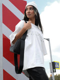 Summer New Ins Fashion Loose Features Liuding T-Shirt Women's Personality Trend