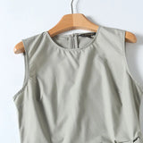 New French Style Sleeveless Dress In