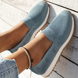 Zingj Size Fly Woven Single Shoes Women's Spring 2024 New Mesh Cloth Breathable Pedal Women's Casual Knit