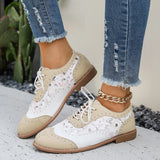 Spring And Autumn Of 2025 Burning Brock Single Shoes Women's Large Size Thrombotic With Round Head Single