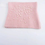 Women's Temperament Sleeveless Hanging Neck Knitted Shirt Artificial Jewelry