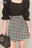 Square Collar Shirring Blouse French Chic Women Tops 2023 Summer Puff Sleeve chiffon Blouses Elegant Shirt Blusas