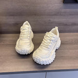 Shoes Women's Shoes 2025 Summer New Thick Soles To Increase The Small Durian Bottom Of The Casual Sports Shoes