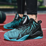 Shoes New Large-Size Mesh Basketball Shoes Boys And Young Men's Thick-Soled Leisure Sports Trend