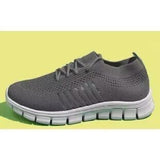 2025 New Large-Size Women's Shoes Pure Color Tie Hollow Light Casual Sports