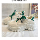 Dad Shoes Women's Small White Shoes 2025 Spring And Summer New Thick-Soled High-Fashion Women's Shoes Net Red Trend Casual