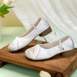Zingj Women's Shoes Spring And Summer New Style Embroidered Cloth Shoes Simple Temperament Collocation Cheongsam Single Shoes Comfortable National Wind Female Embroidered