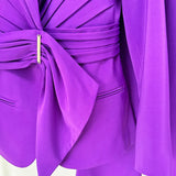 New Star Temperament Irregular Belt Suit Jacket Trousers Suit Suit Suit Suit Suit Suit Suit