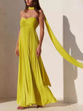 Women's Dress Solid Color Thoracic Skirt Skirt Sleeveless Fashion New Female