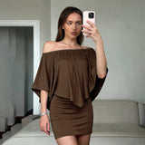 Women's Hottie Style Stripe Bumpy Body-Clamy Short U-Neck Buckle Long-Sleeved T-Shirt