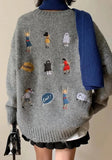 Embroidered Knitted