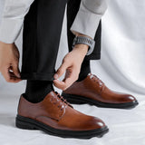 Zingj Size Men's Casual Male Shoes 46 Business Dress Groom Wedding Shoes 45 British Suit Small Leather Shoes