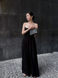 Xixi 2025 Summer Temperament With High-Waisted Linen Leisure Broad Legs Casual Pants Women