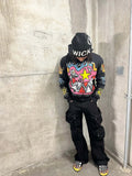 Printing Y2K Vintage Hoodie For Men And Women In The Same