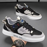 Spring And Summer New Leather Low-Top Shoes Hongfeng Trend Student Board Men's Shoes Korean Version Of Sports Casual