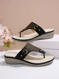 Slope With Buckle Beach Cool Drag Southeast Asia New Water Drill Clip Emptiness Thick Bottom Slippers