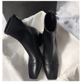 Fashion Boots Women's Shoes In The Autumn And Winter Of 2025, French Version Of Thin Boots And Squeal Boots After The Zipper Short
