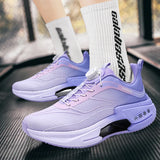 New Hollow Popcorn Soft-Soled Running Shoes Men's Training High-Ball Shock-Absorbing Breathable