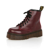 New Women's Boots Martin Boots High-Quality Autumn And Winter Pine Cake Thick-Bottomed Punk Women's Short Boots Fashion Women's