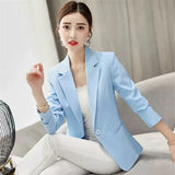 Spring And Autumn New Professional Suit Suit Dress Long-Sleeved Korean Temperament Slim Slimming Small Suit Jacket Female