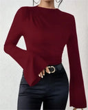 And Winter New Folding Design Horn Sleeves To Stand Up To The Lady's