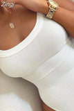 Strap Solid Bodycon Sexy Body Casual Basic White Summer Bodysuit Women Tops Sleeveless Sheer Bodysuits Jumpsuit