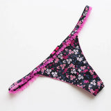 Top Quality Women G-String T-back Thong Bow Ruffle Panites kawaii Sexy Underwear Bikinis Tanga
