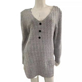 Autumn And Winter Knit Dress V Collar Slimming In The Long Temperament Of The Solid Color Dress High Waist