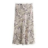 Women's Clothing INS Explosive Silk And Hymn Multi-Colored Half-Body