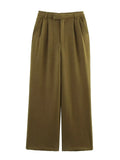 Women's Explosive-Blend Jacket Jacket + Straight Trousers
