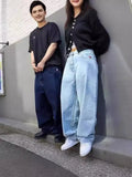 Year's Hot Y2K Bigboy Men Street Clothing Loose Jeans Pattern
