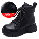 Time 99] Water Washing Layer Of Kraft Rubber Foam Bottom List Plus Velvet With Handmade Martin Boots