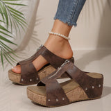 New Summer Women's Thick Bottom And Slippers Large Size Fish Mouth And Slippers Women's
