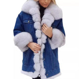 Lady Fur All-Cowboy Long-Sleeved Jacket In Large