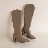 Boots Girl 2025 New Fashion French Vintage Vintage Vintage Skinny Boots High
