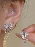 Bow Rhinestone Styling Stud