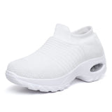 Explosion Women's Shoes Air Cushion Flying Sneakers Shoes Shoes Fashion Rocking Shoes Casual Shoes Socks