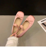 Ballet Fashion Single Shoes Fairy Shoes Spring And Autumn Vintage Vertiny Silver Evening Evening Wind High-End Feeling Mary Treasure