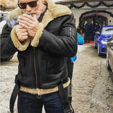 Autumn And Winter New Fur Hair Burst Jacket Thick To Keep Warm Fur Coat Imitation Leather Man