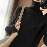 Sweater Women's Autumn And Winter 2025 New Thick Korean Version Of Loose Lazy Knitting Wool Bottom